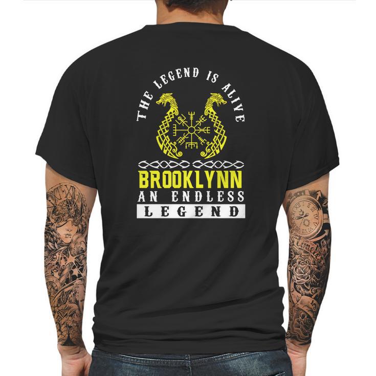 Brooklynn Viking Legends Mens Back Print T-shirt