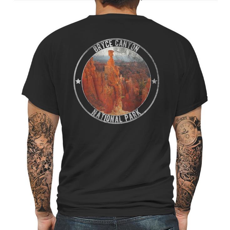 Bryce Canyon National Park Distressed Thors Hammer Mens Back Print T-shirt