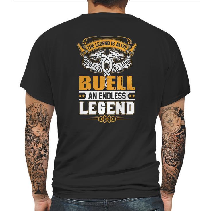 Buell An Endless Legend Mens Back Print T-shirt