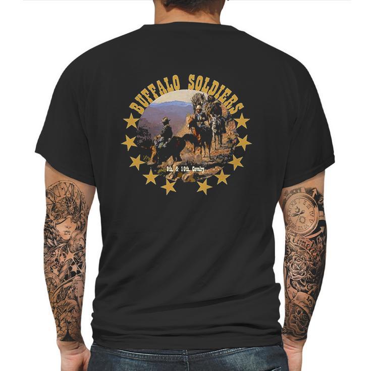 Buffalo Soldiers Mens Back Print T-shirt