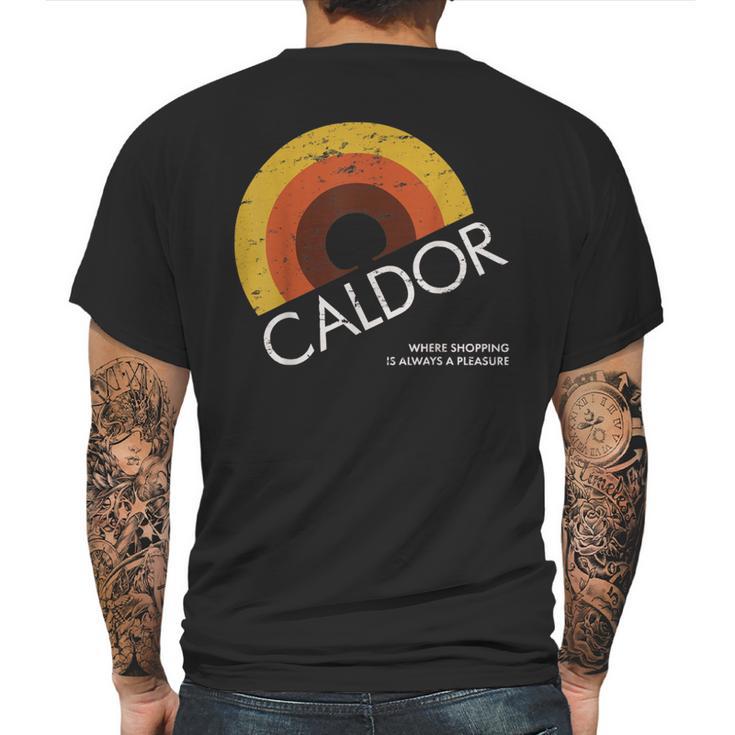 Caldor Vintage Retro Caldors Department Mens Back Print T-shirt