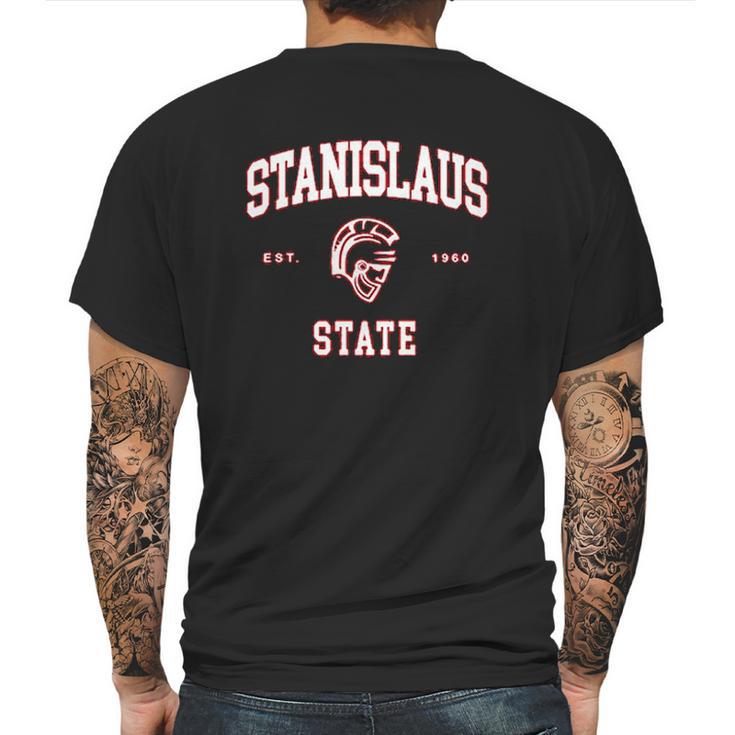 California State University Stanislaus Warriors Ncaa Mens Back Print T-shirt