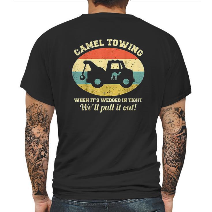 Camel Towing Mens Back Print T-shirt