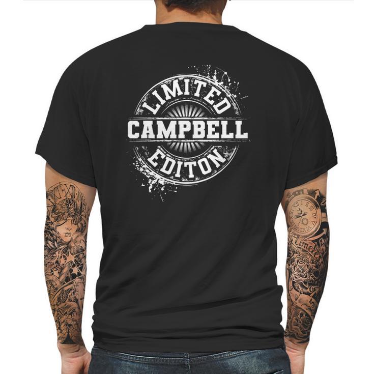 Campbell Funny Surname Family Tree Birthday Reunion Gift Mens Back Print T-shirt