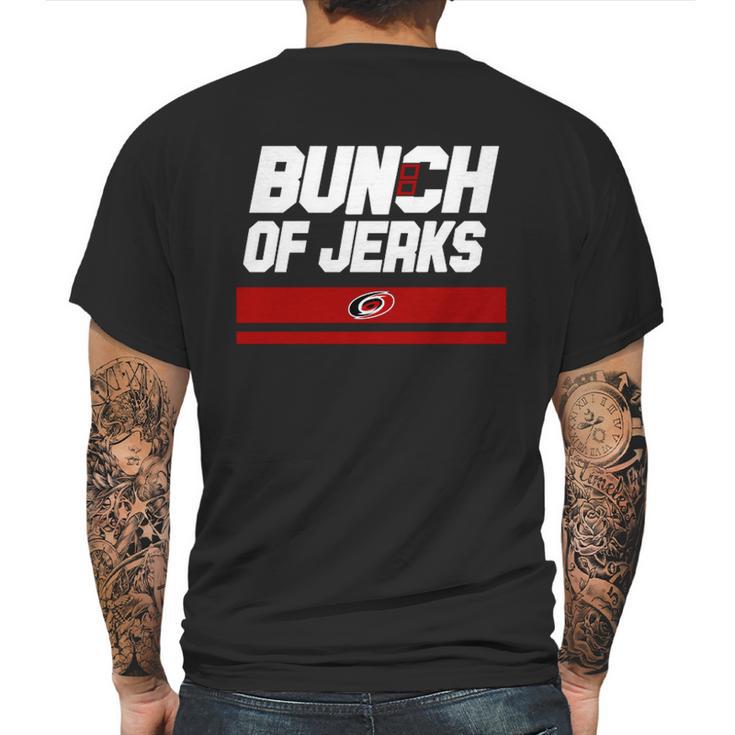 Carolina Hurricanes Bunch Of Jerks Mens Back Print T-shirt