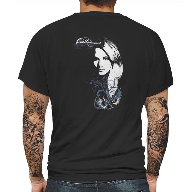 Carrie Underwood Mens Back Print T-shirt