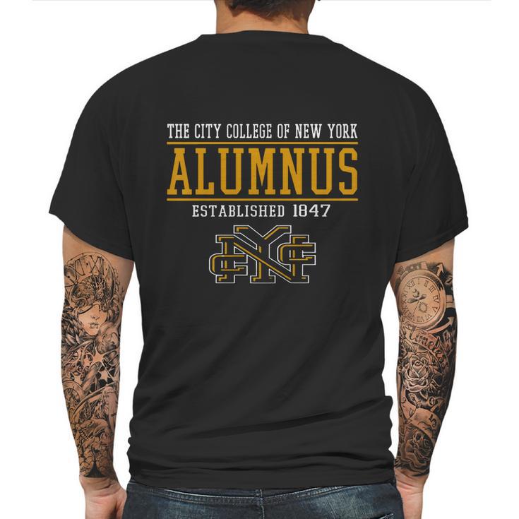 Ccny Alumnus Mens Back Print T-shirt