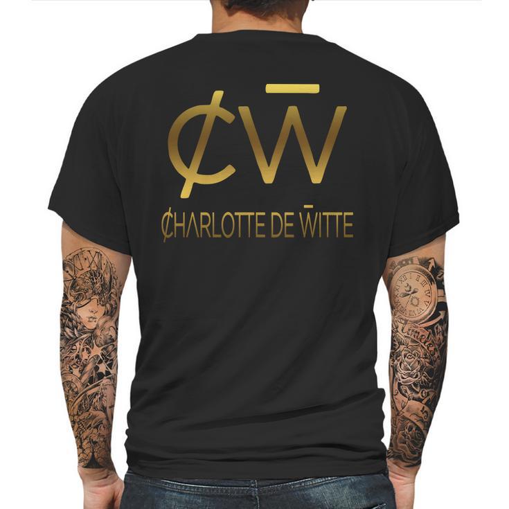 Charlotte De Witte Gold Mens Back Print T-shirt