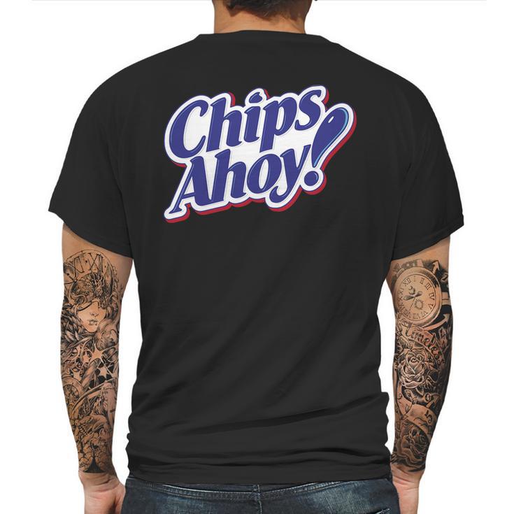 Chips Ahoy Mens Back Print T-shirt