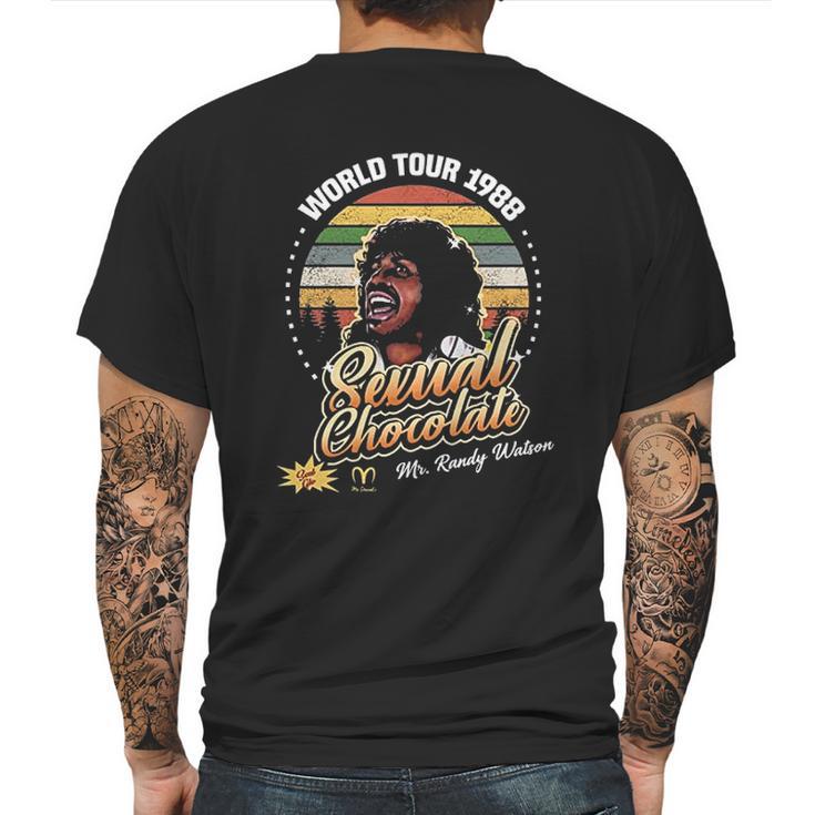 Chocolate World Tour 1988 Vintage Mens Back Print T-shirt