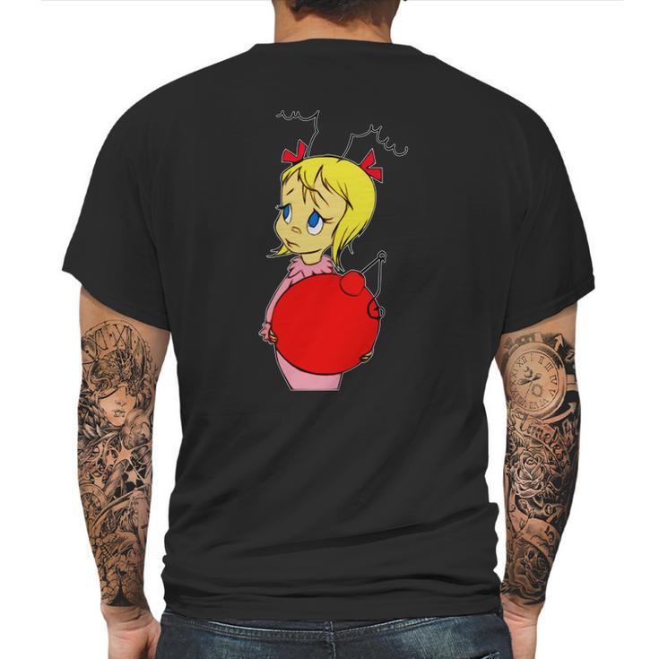 Cindy Lou Who Shirt Mens Back Print T-shirt