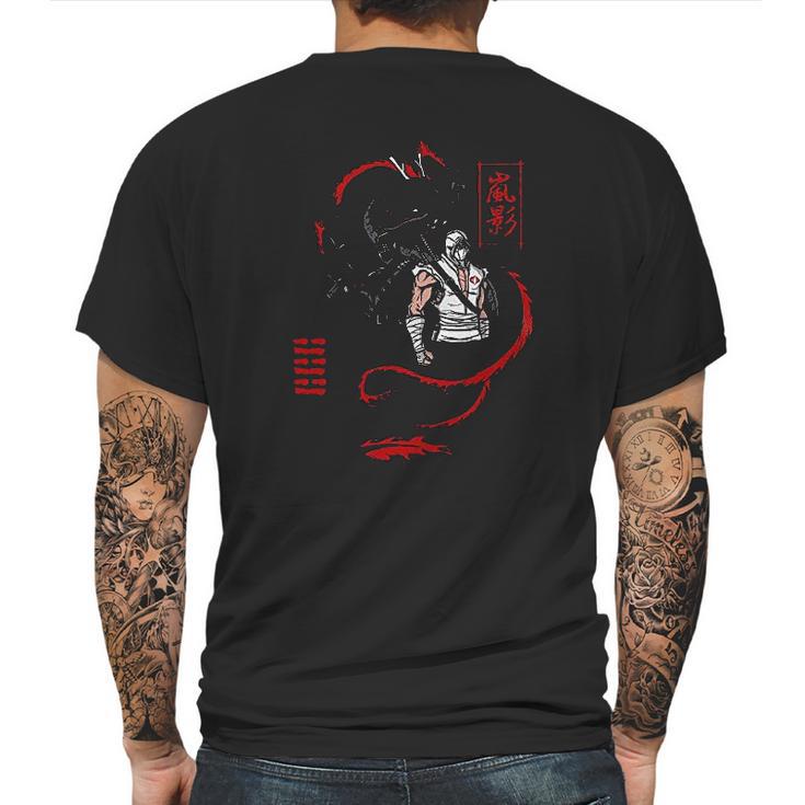 Clan Storm Shadow Snake Eyes Gi Dragon Joe Mens Back Print T-shirt