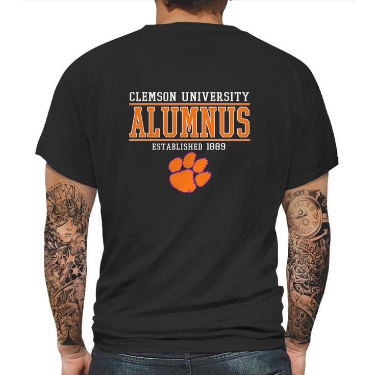 Clemson University  Alumnus Mens Back Print T-shirt