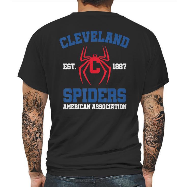 Cleveland Spiders American Association Mens Back Print T-shirt