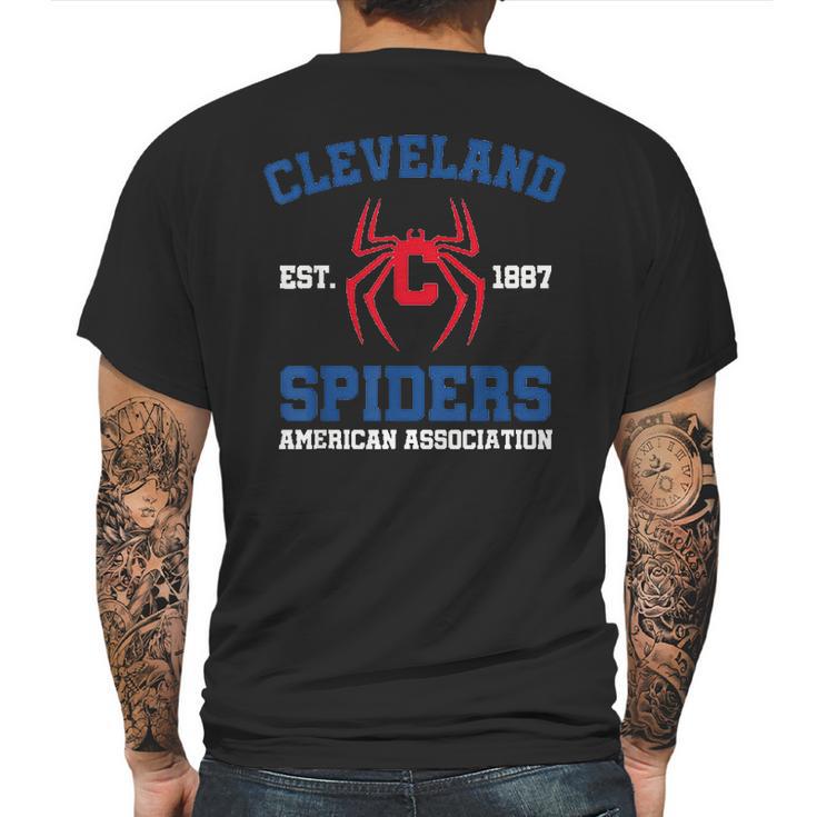 Cleveland Spiders  Baseball Mens Back Print T-shirt