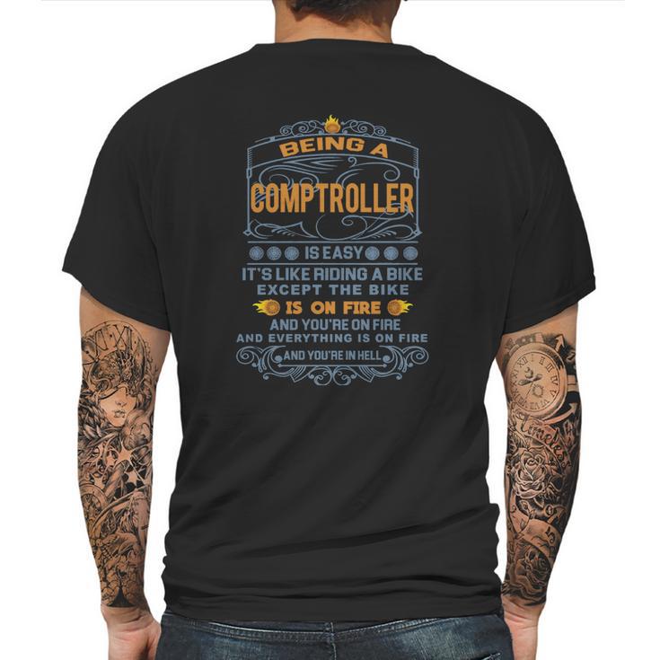 Comptroller Frideabike Mens Back Print T-shirt