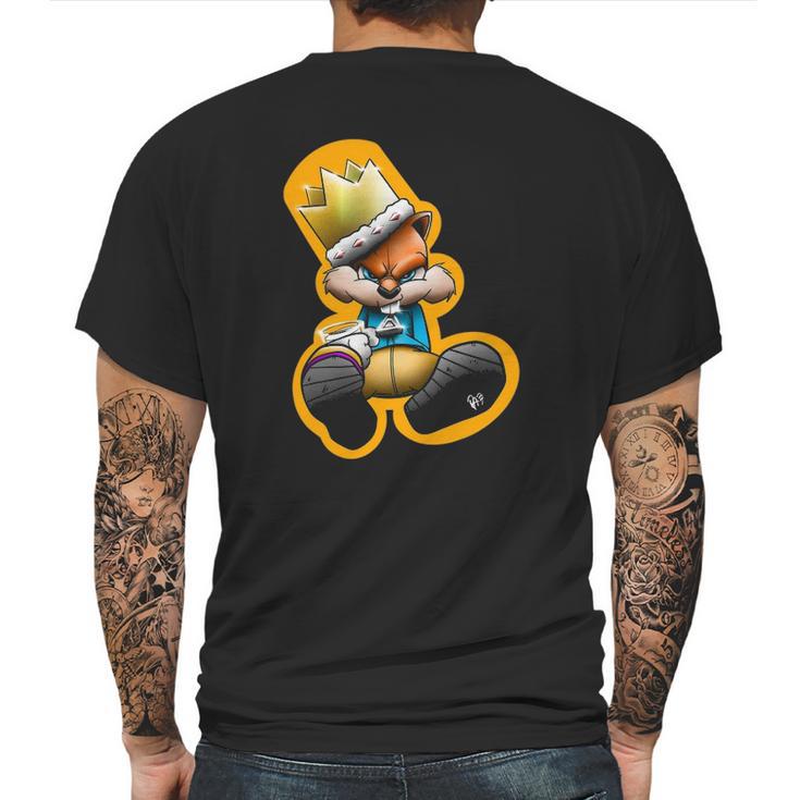 Conkers Bad Fur Day Gaming Mens Back Print T-shirt