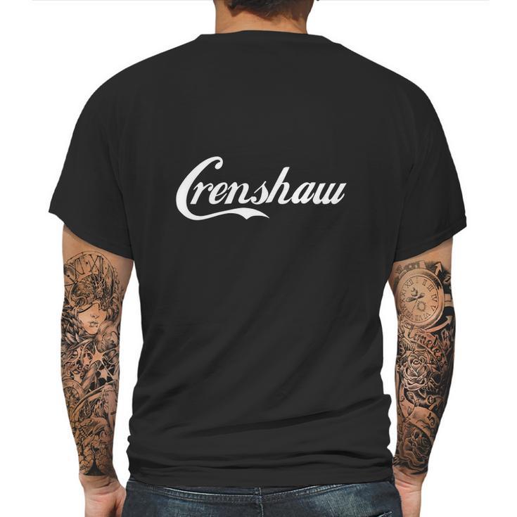 Crenshaw California Mens Back Print T-shirt