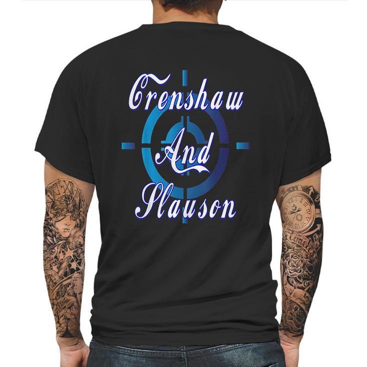 Crenshaw And Slauson Mens Back Print T-shirt