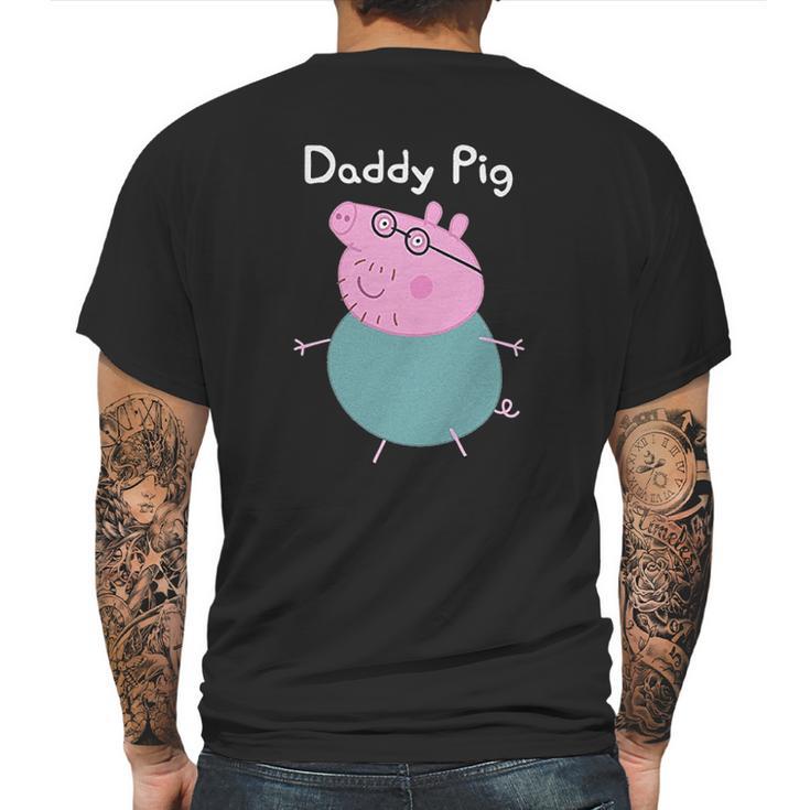 Daddy Pig Pig Classic Guys I Love This Bes Mens Back Print T-shirt