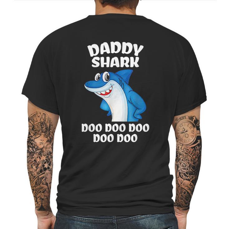 Daddy Shark Do Do Do Funny Mens Back Print T-shirt