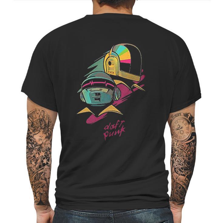 Daft Punk Sport Fitness Mens Back Print T-shirt