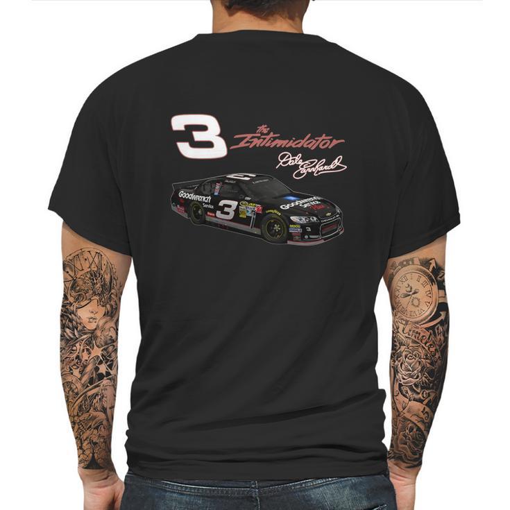 Dale Earnhardt The Intimidator Mens Back Print T-shirt