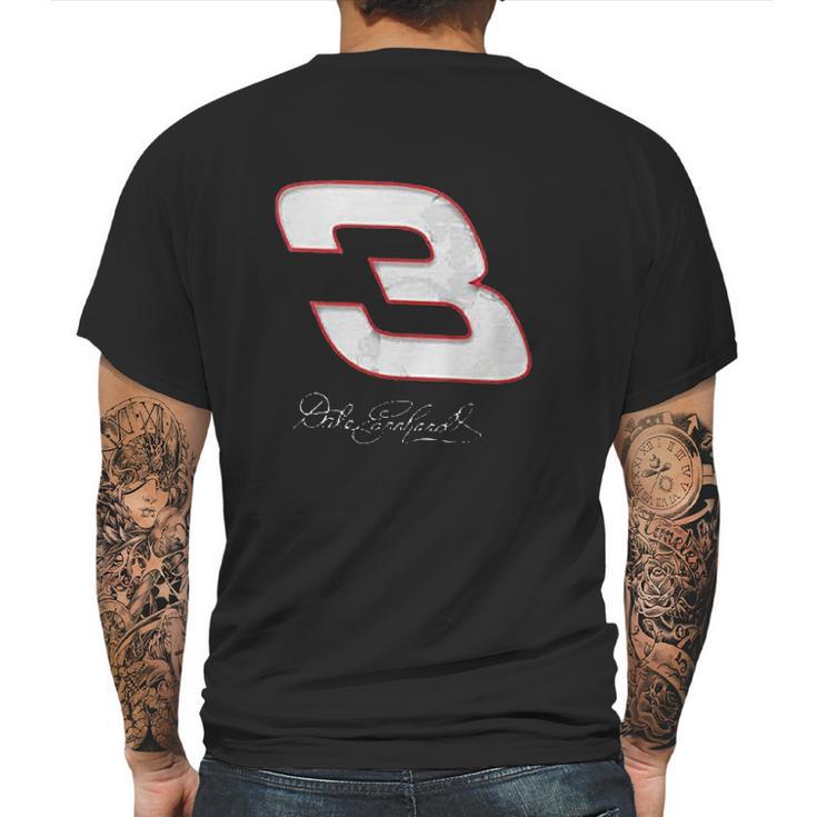 Dale Earnhardt Mans Mens Back Print T-shirt