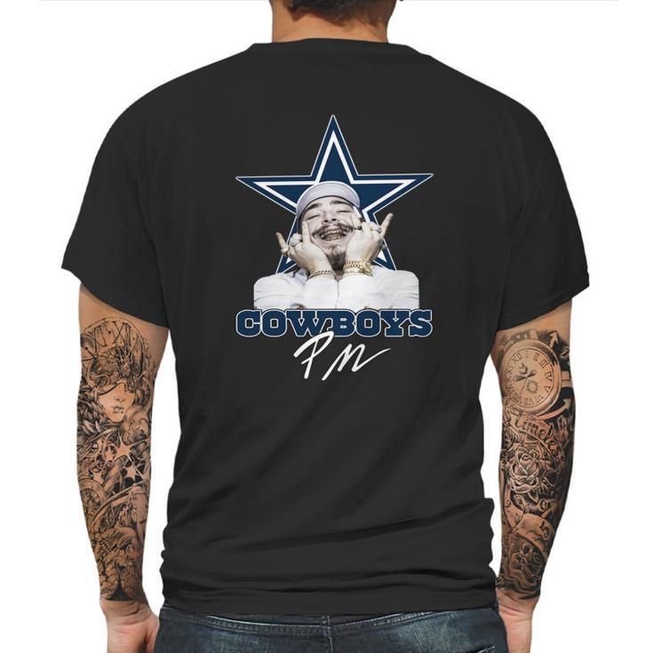 Dallas Cowboys Post Malone Shirt Hoodie Sweatshirts T Shirt Tee Mens Back Print T-shirt