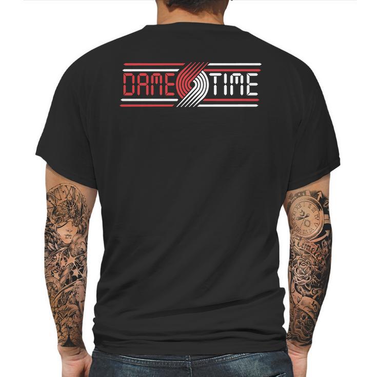 Dame Time Mens Back Print T-shirt