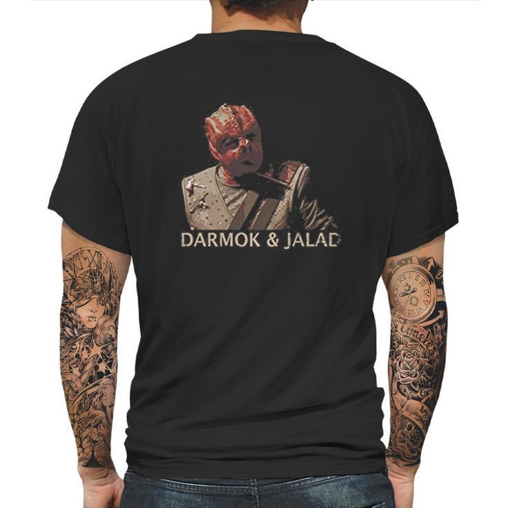 Darmok And Jalad At Tanagra Cool Mens Back Print T-shirt