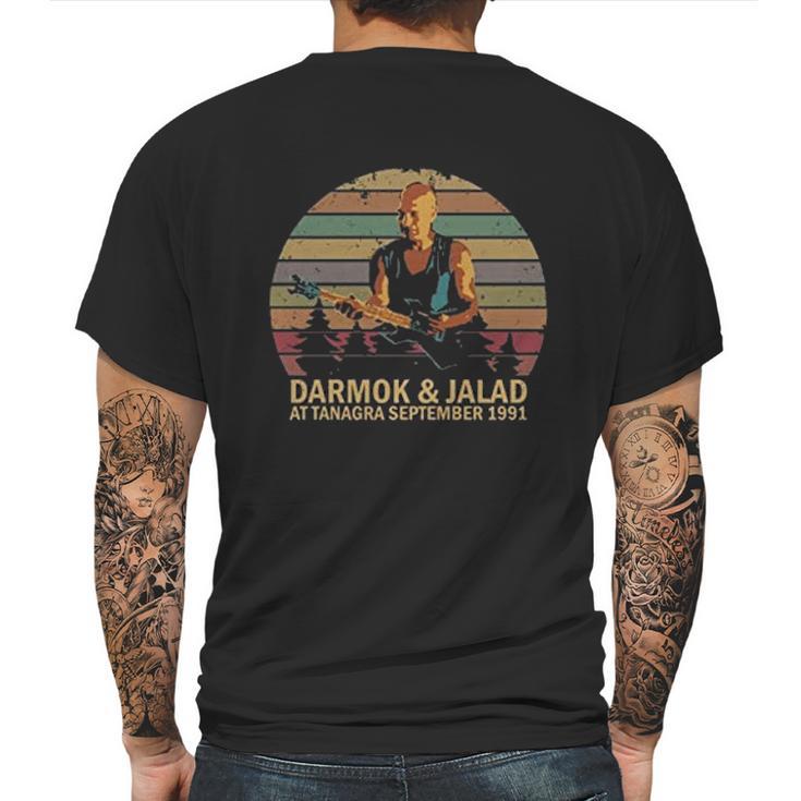 Darmok And Jalad At Tanagra Retro Mens Back Print T-shirt