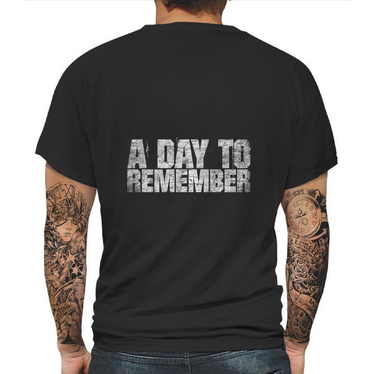 A Day To Remember Mens Back Print T-shirt