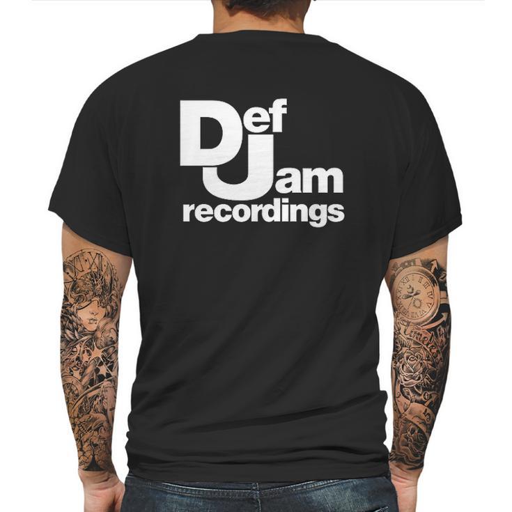 Def Jam Recordings Mens Back Print T-shirt