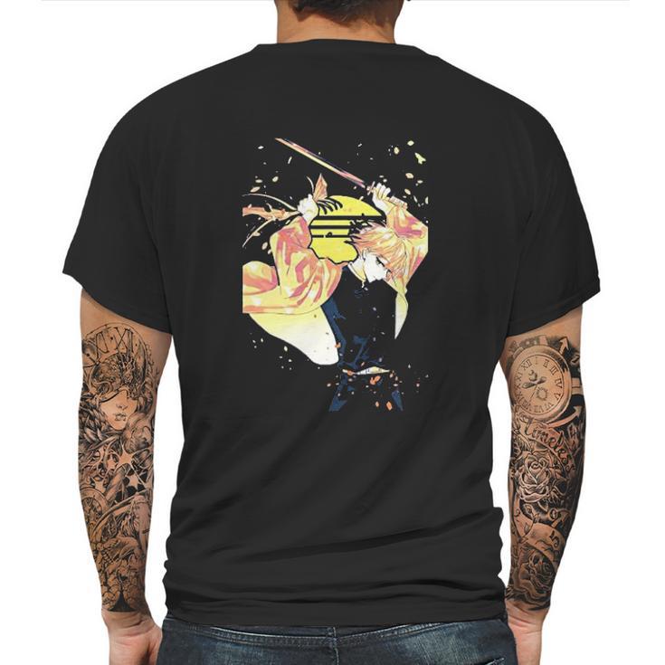 Demon Slayer Kimetsu No Yaiba Moon Mens Back Print T-shirt