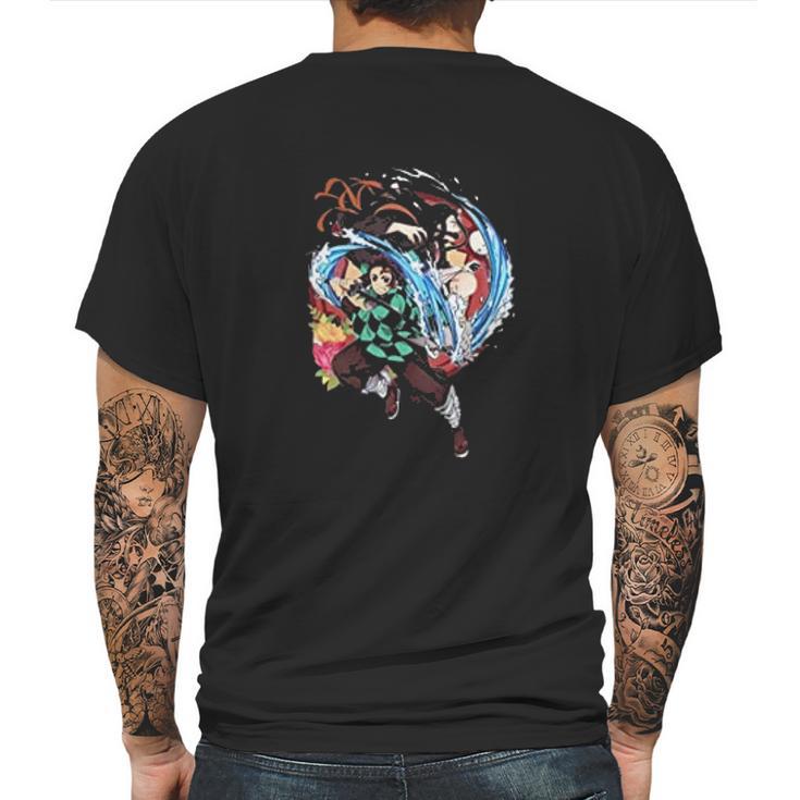 Demon Slayer Power Mens Back Print T-shirt