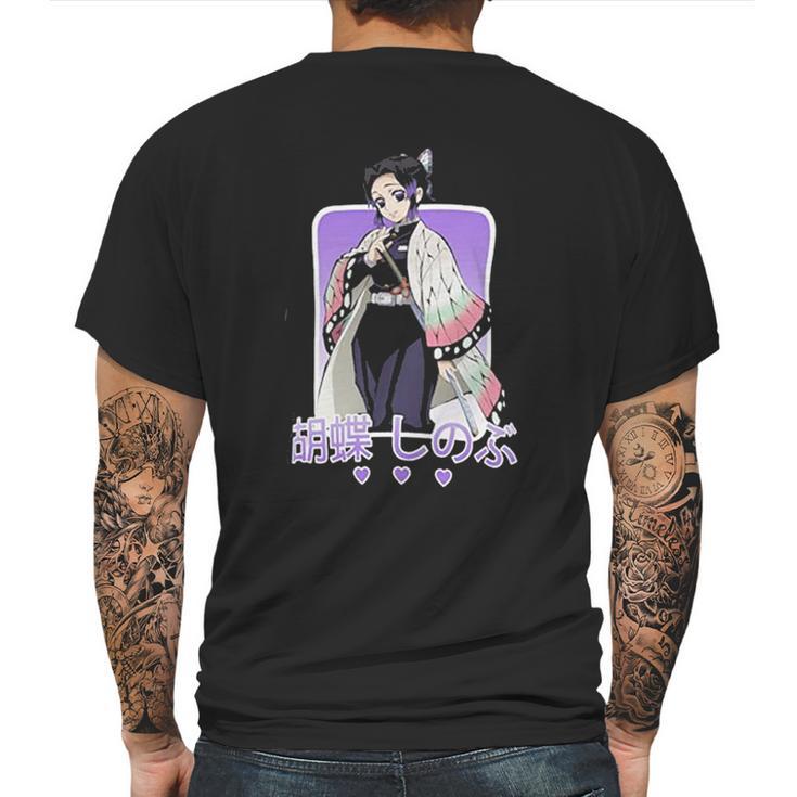 Demon Slayer Shinobu Kocho Demon Slayer Mens Back Print T-shirt