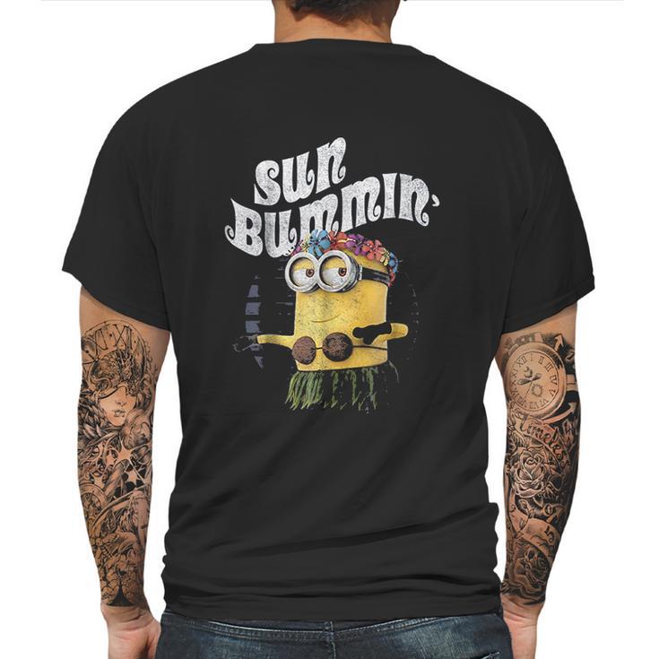 Despicable Me Minions Bob Sun Mens Back Print T-shirt