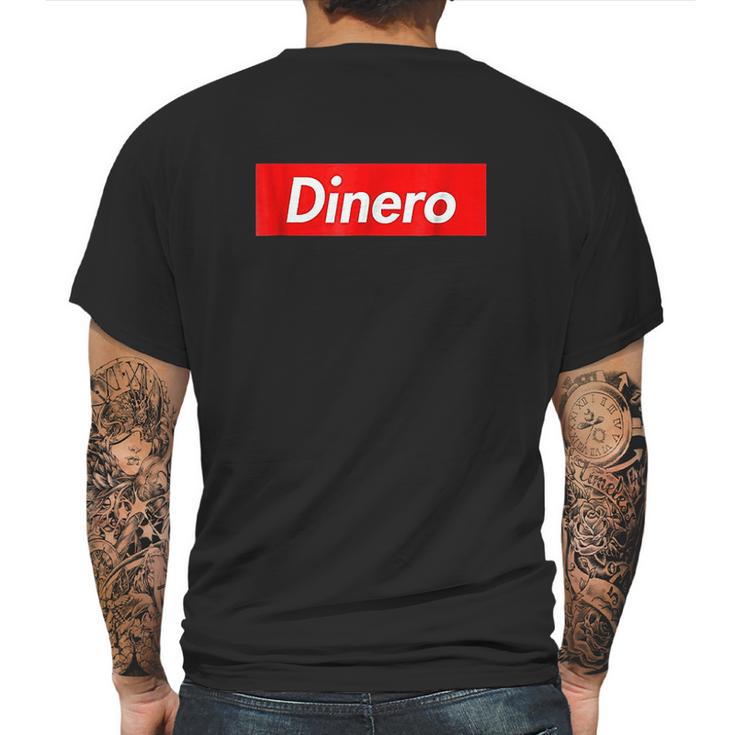 Dinero Red Badge Mens Back Print T-shirt