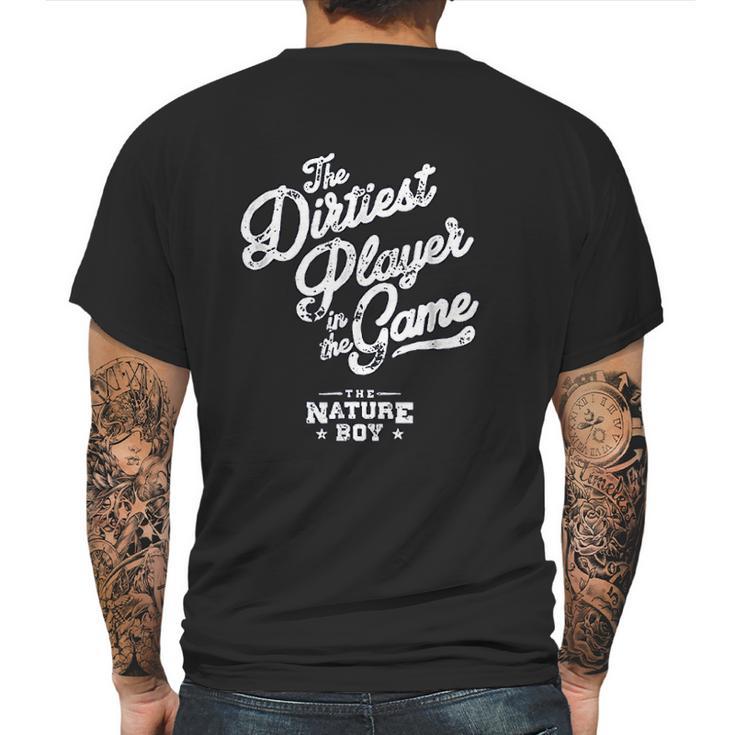 The Dirtiest Player In The Game Ric Flair Mens Back Print T-shirt