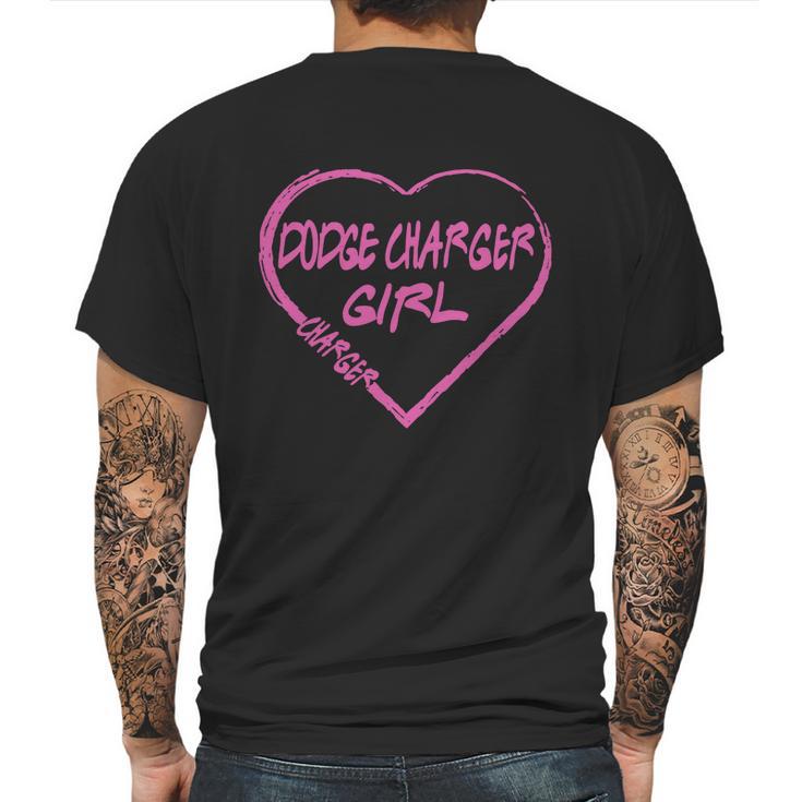 Dodge Charger Girl  Pink Heart Lovely Tshirt Shirt Tshirt Hoodie Mens Back Print T-shirt