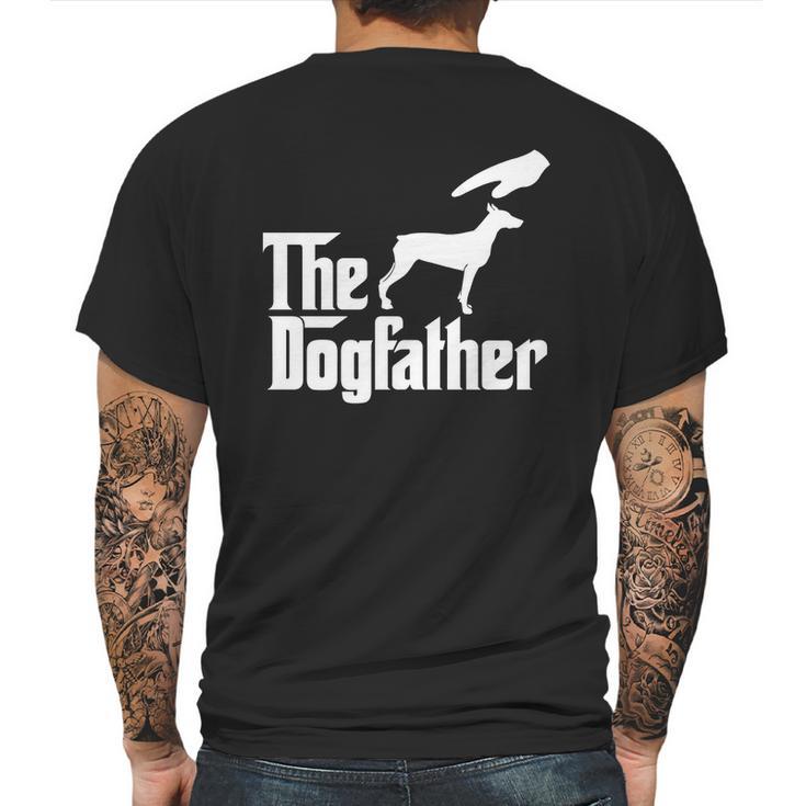 The Dogfather Doberman Pinscher Mens Back Print T-shirt