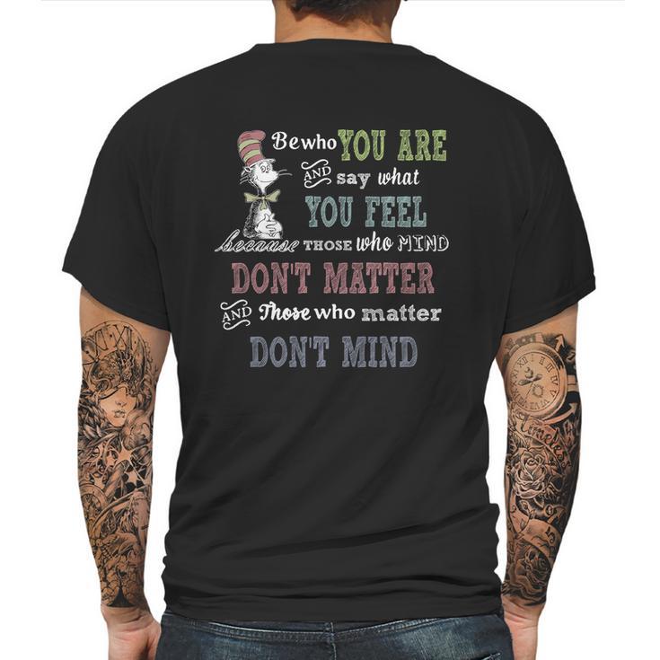 Dr---Seuss Shirt Mens Back Print T-shirt