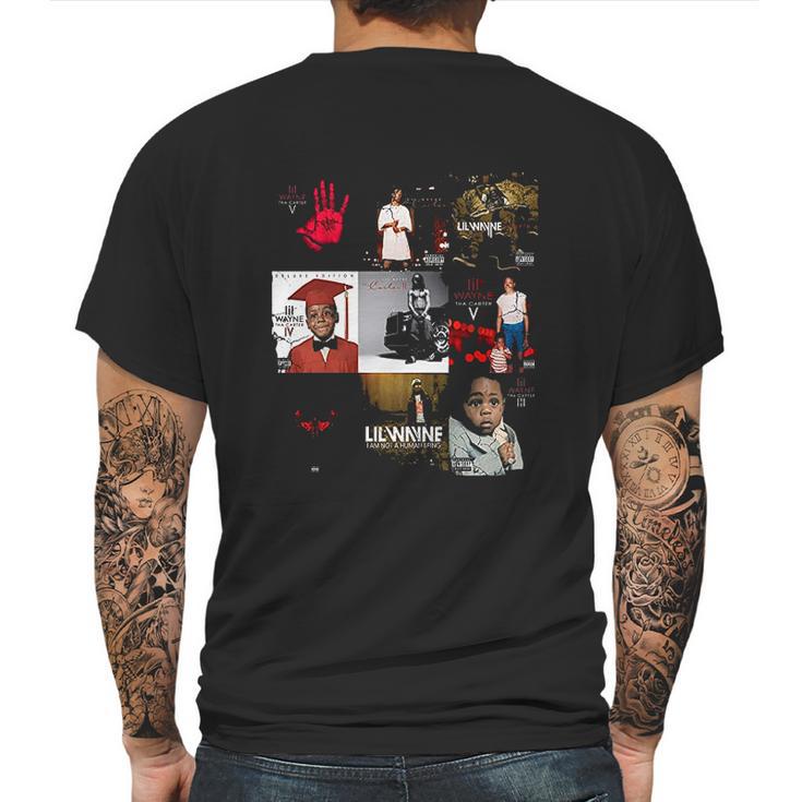 Droiramie Lil Wayne  Stylish Round Neck Mens Back Print T-shirt