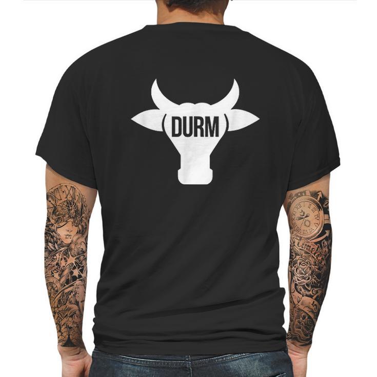 Durm Bull Head Mens Back Print T-shirt