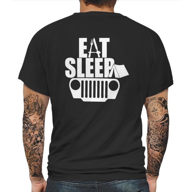 Eat Sleep Jeep Jeep Family Jeep Lovers Mens Back Print T-shirt