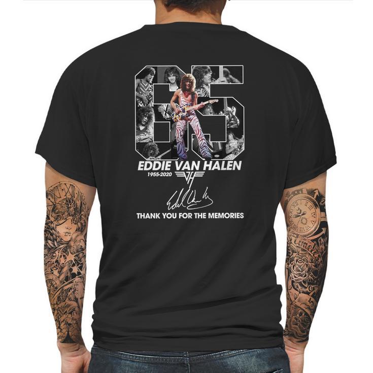 Eddie Van Halen Thank You Mens Back Print T-shirt