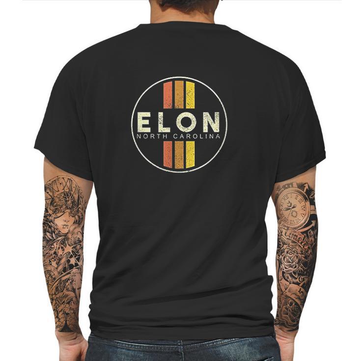 Elon North Carolina Mens Back Print T-shirt