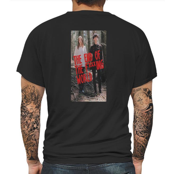 The End Of The F Ing World Mens Back Print T-shirt