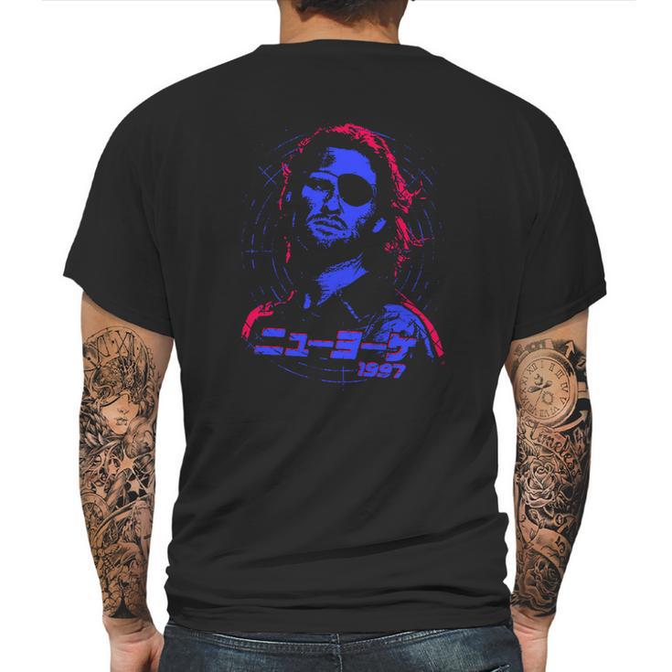 Escape From New York Mens Back Print T-shirt